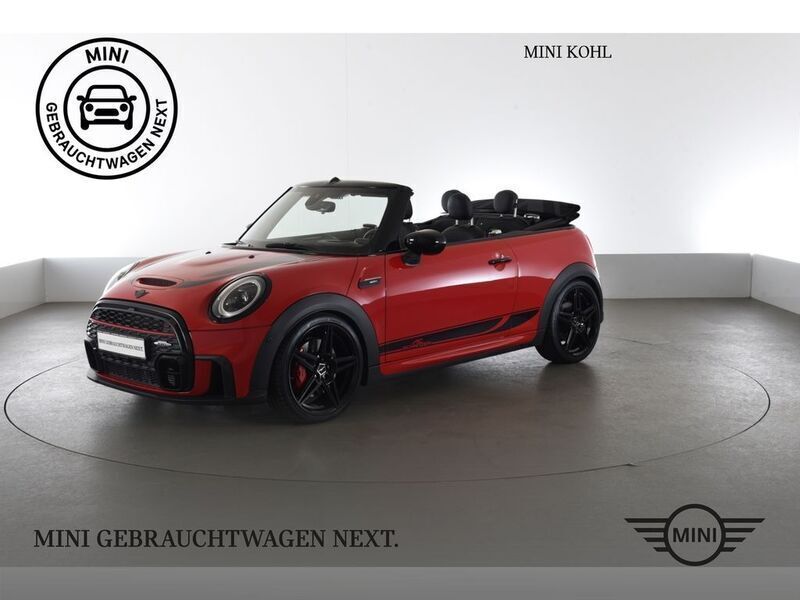 Rot Gebraucht 2021 Mini John Cooper Works Cabriolet Cabrio | 31.330 € (Fairer Preis) - Bild 1/4