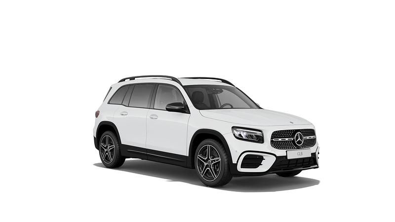 Polarweiß Neu 2025 Mercedes GLB220 SUV | 60.595 € - Bild 1/4