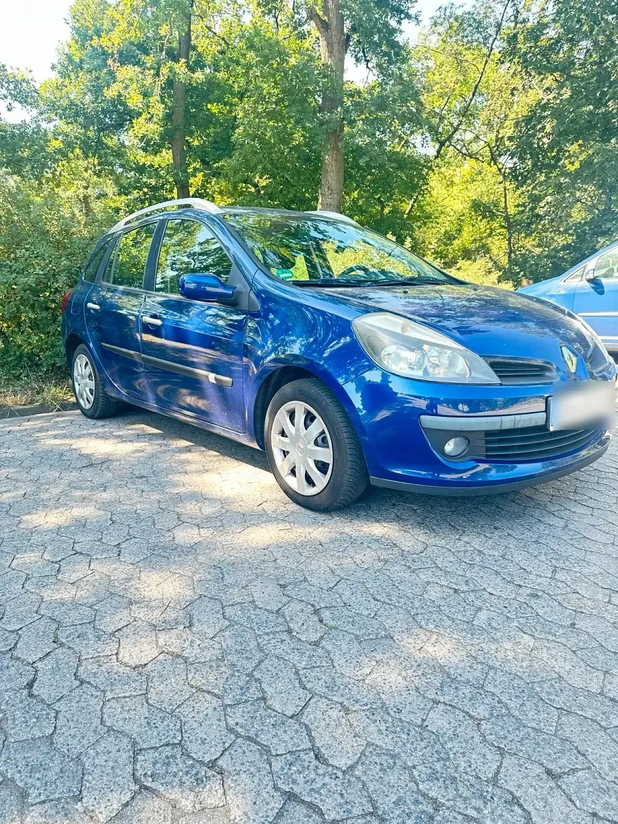 Gebraucht Renault Clio 75 PS (55 kW) 2009 Blau Kombi