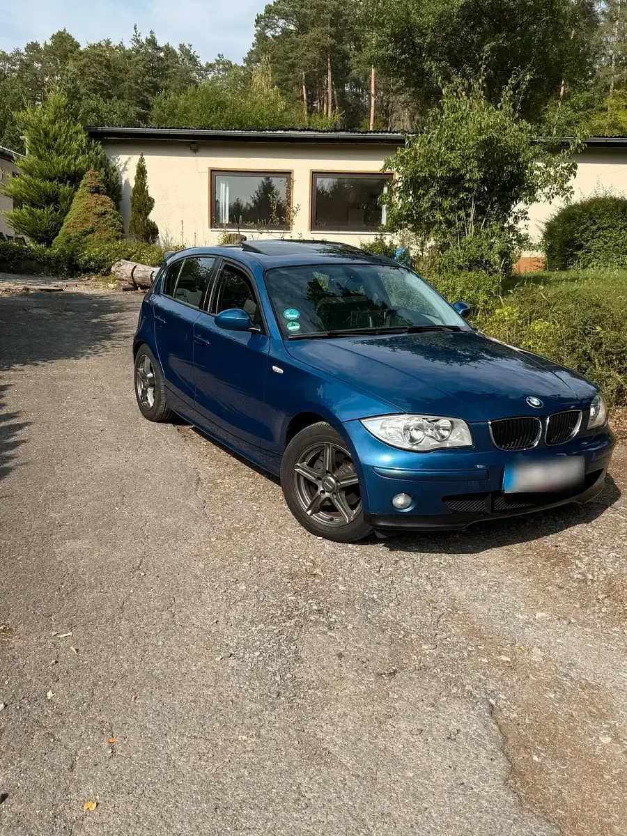 Gebraucht BMW 118 Advantage 129 PS (94 kW) 2007 Blau Kleinwagen