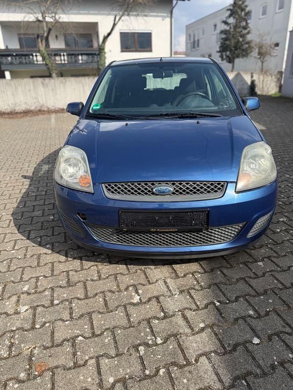 Gebraucht Ford Fiesta 60 PS (44 kW) 2008 Blau Kleinwagen
