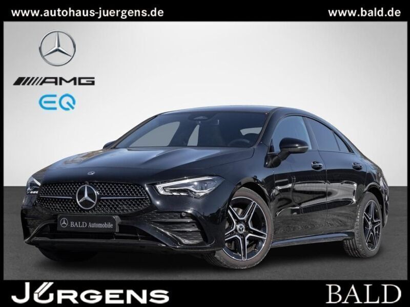 Gebraucht Mercedes CLA200 AMG 150 PS (110 kW) 2024 Metalliclack kosmosschwarz Coupé