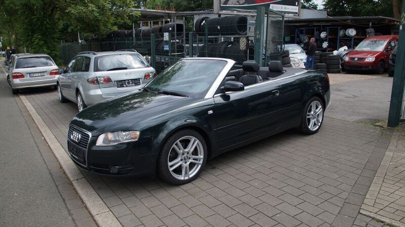 Grün Gebraucht 2006 Audi A4 Cabriolet Sport Cabrio | 3.999 € (Superpreis) - Bild 1/4