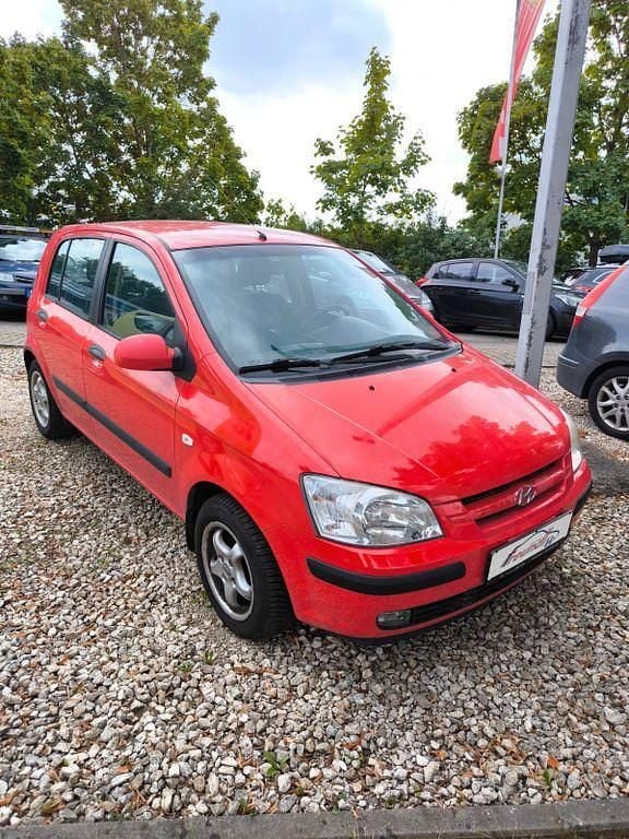 Rot Gebraucht 2004 Hyundai Getz GLS Kleinwagen | 1.850 € (Fairer Preis) - Bild 1/4
