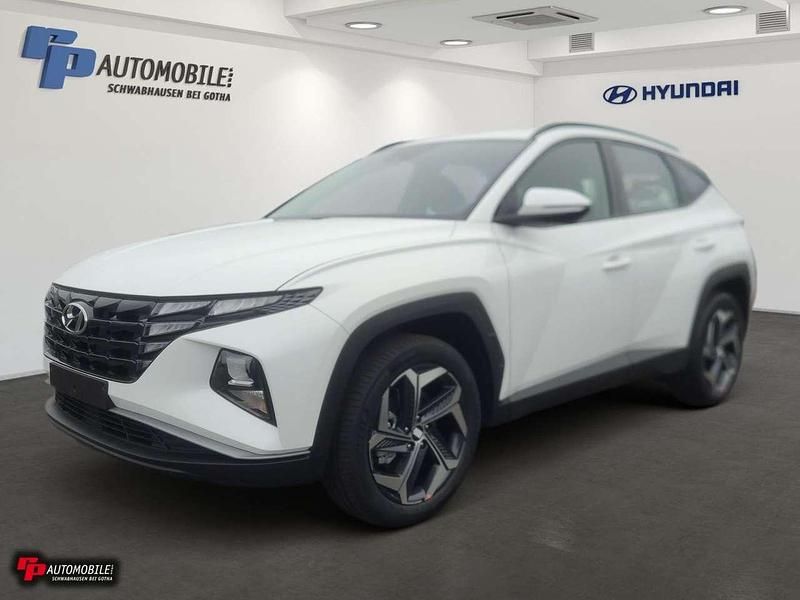 Atlas white Gebraucht 2023 Hyundai Tucson SUV | 30.990 € (Superpreis) - Bild 1/4