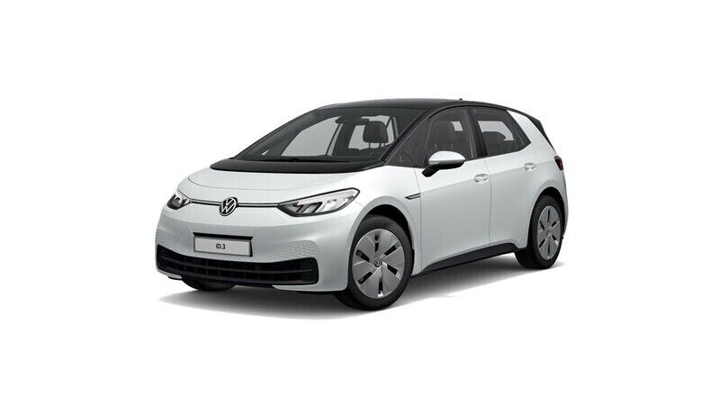 Weiß Gebraucht 2022 VW ID.3 Pure Kleinwagen | 21.044 € - Bild 1/3