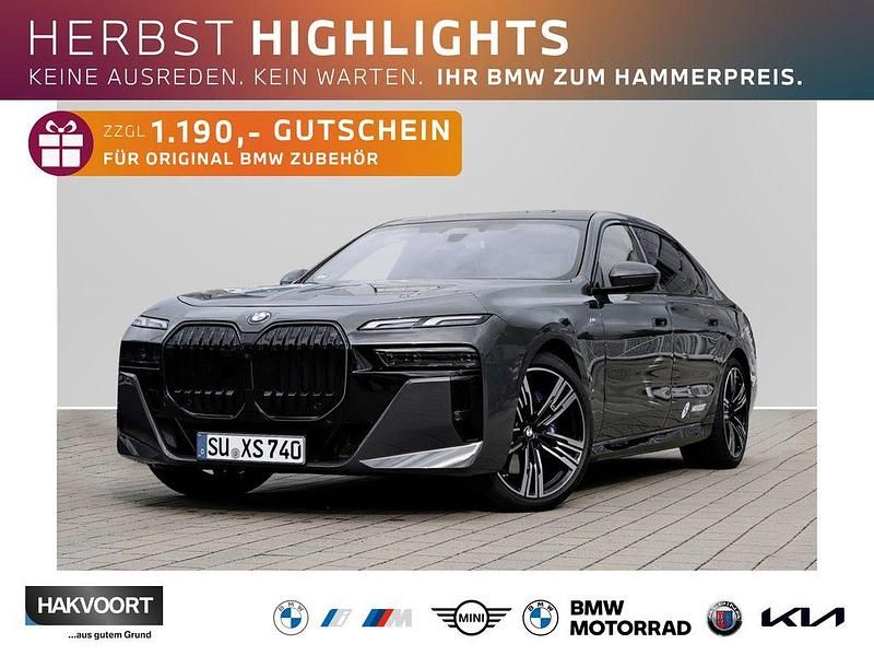 Bmw individual dravitgrau metallic Gebraucht 2025 BMW 740 Efficient Dynamics Limousine | 115.770 € - Bild 1/4