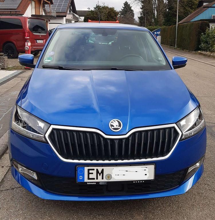 Gebraucht Skoda Fabia Soleil 95 PS (69 kW) 2019 Blau Limousine