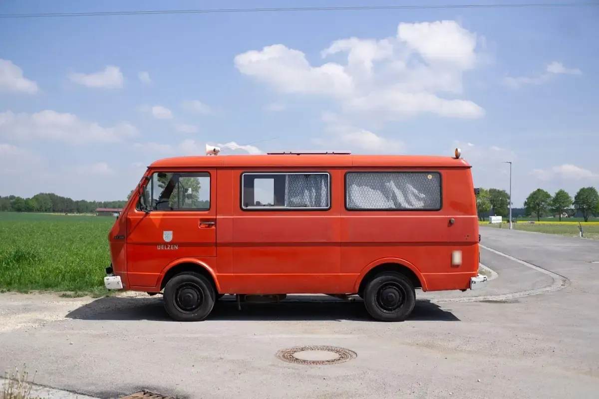 Gebraucht VW LT 75 PS (55 kW) 1980 Rot Van / Kleinbus