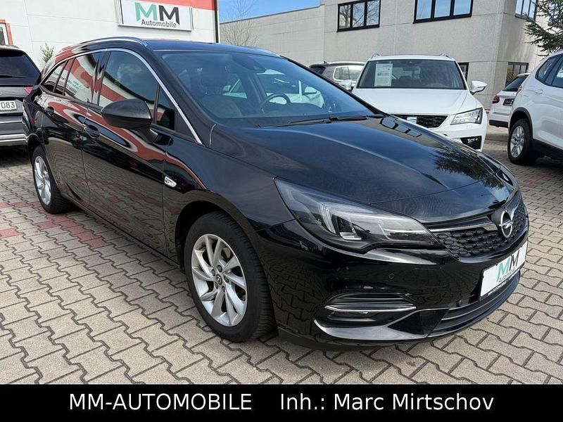 Schwarz Gebraucht 2022 Opel Astra Elegance Kombi | 14.990 € (Superpreis) - Bild 1/4