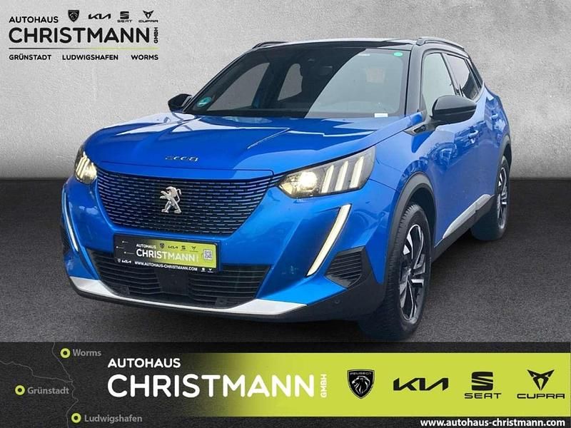 Blau/typ aussenverkleidung met Gebraucht 2023 Peugeot e-2008 GTi SUV | 22.990 € (Fairer Preis) - Bild 1/4