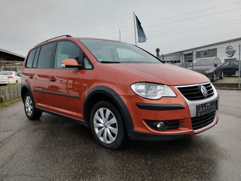 Gebraucht VW Touran Cross 170 PS (125 kW) 2007 Rot Van / Kleinbus