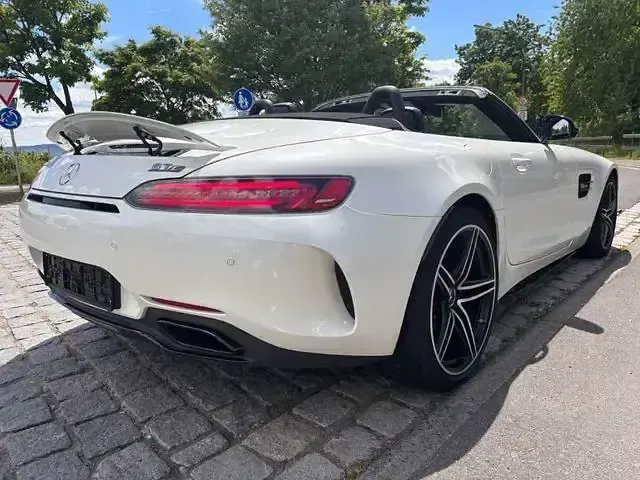 Gebraucht Mercedes AMG GT C AMG 558 PS (410 kW) 2018 Weiß Cabrio
