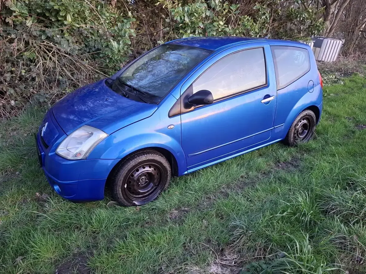 Gebraucht Citroën C2 60 PS (44 kW) 2005 Blau Kleinwagen