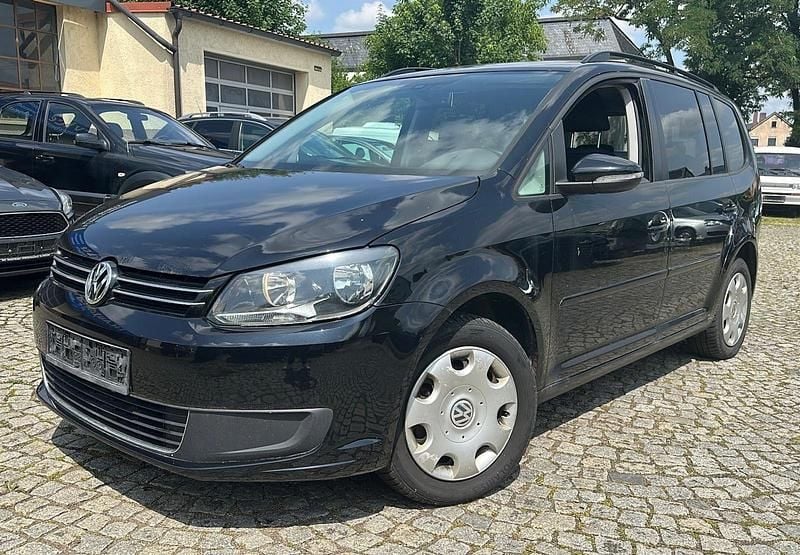 Schwarz Gebraucht 2010 VW Touran Comfortline Van / Kleinbus | 3.300 € (Guter Preis) - Bild 1/4