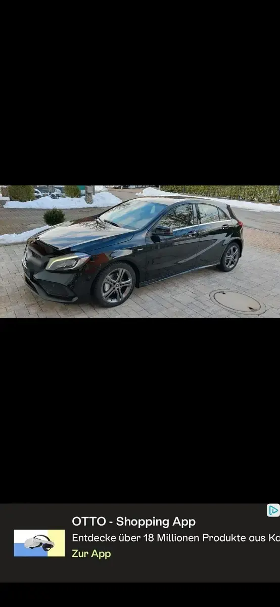 Gebraucht Mercedes A200 AMG 156 PS (114 kW) 2018 Schwarz Limousine