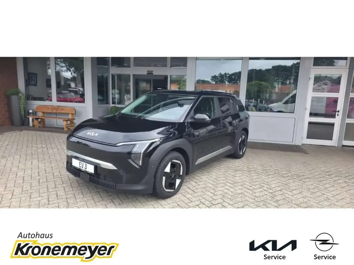 Gebraucht Kia EV3 Earth 150 kW (204 PS) 2025 Abp) auroraschwarz met (schwarz SUV