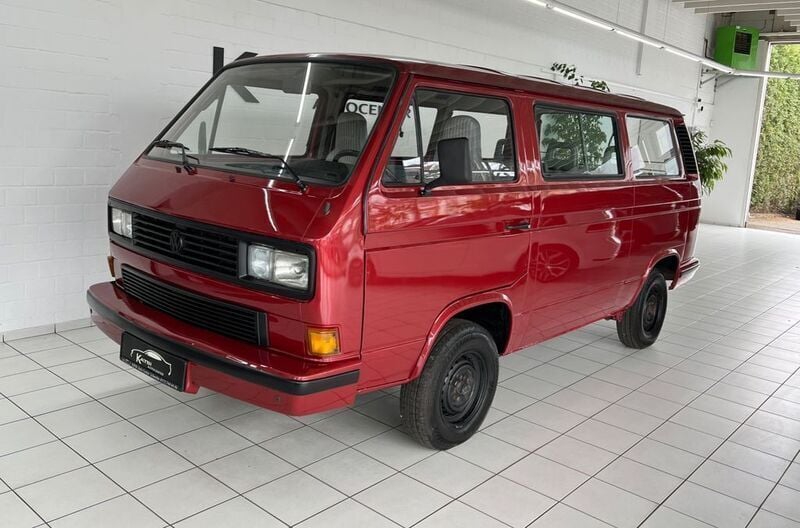 Rot Gebraucht 1987 VW T3 Van | 15.950 € - Bild 1/4