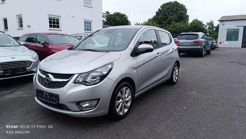 Argonsilber/soverein silver Gebraucht 2015 Opel Karl Exklusiv Kleinwagen | 5.990 € (Fairer Preis) - Bild 1/4