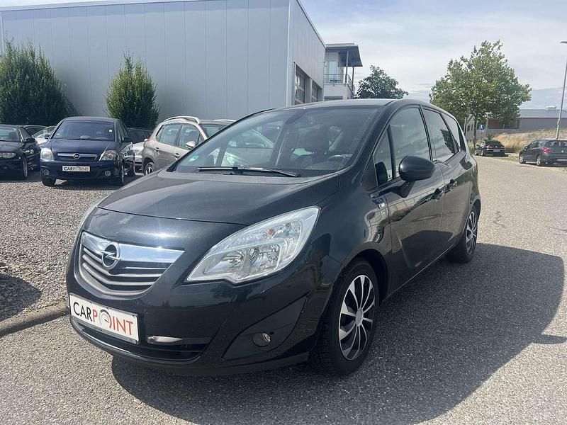 Schwarz Gebraucht 2012 Opel Meriva Van / Kleinbus | 2.900 € (Superpreis) - Bild 1/4