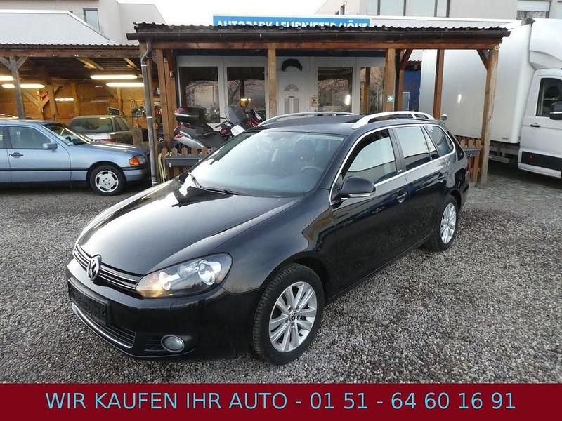Schwarz Gebraucht 2011 VW Golf VI Style Kleinwagen | 3.990 € (Guter Preis) - Bild 1/4