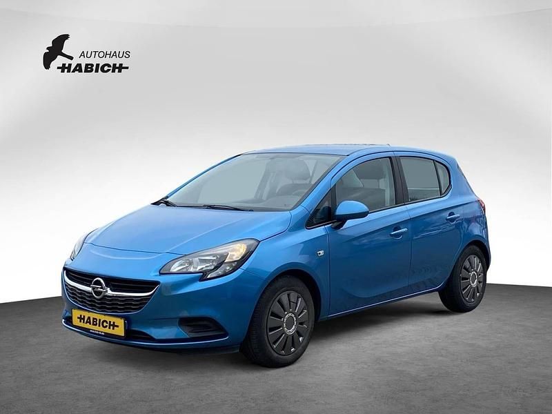 Blau Gebraucht 2016 Opel Corsa Edition Kleinwagen | 5.695 € (Superpreis) - Bild 1/4