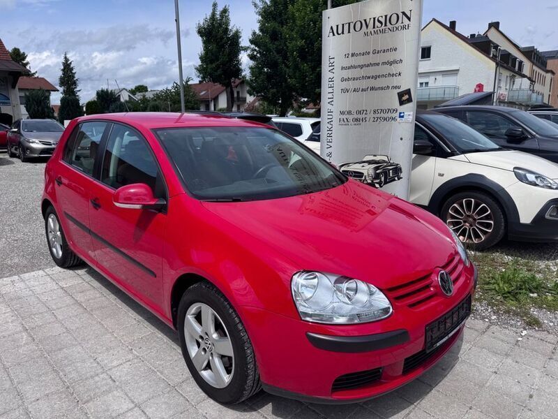 Rot Gebraucht 2006 VW Golf V Limousine | 8.950 € - Bild 1/4