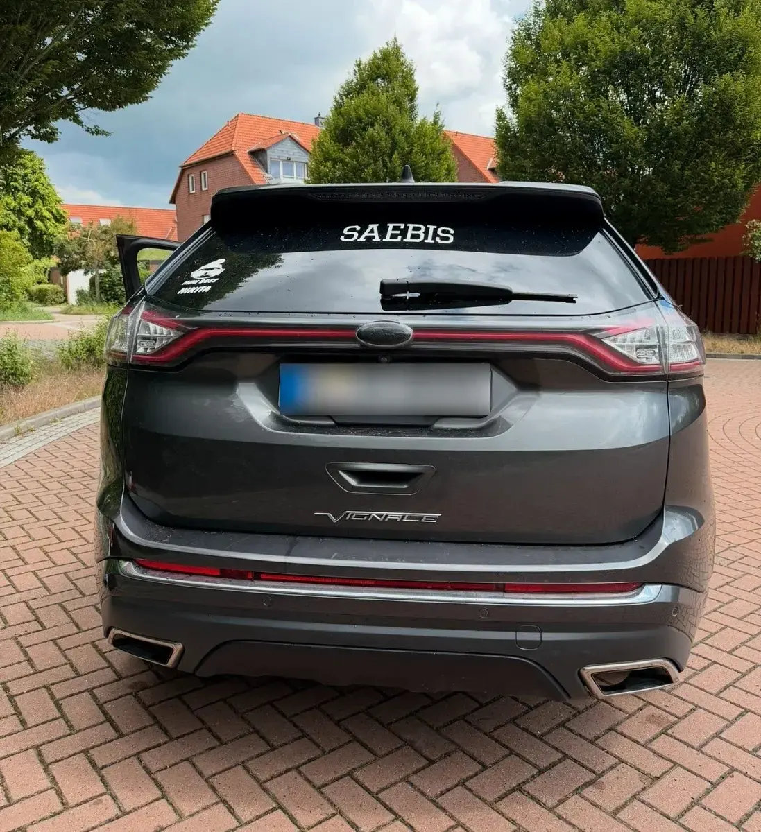 Gebraucht Ford Edge Vignale 211 PS (155 kW) 2018 Grau SUV