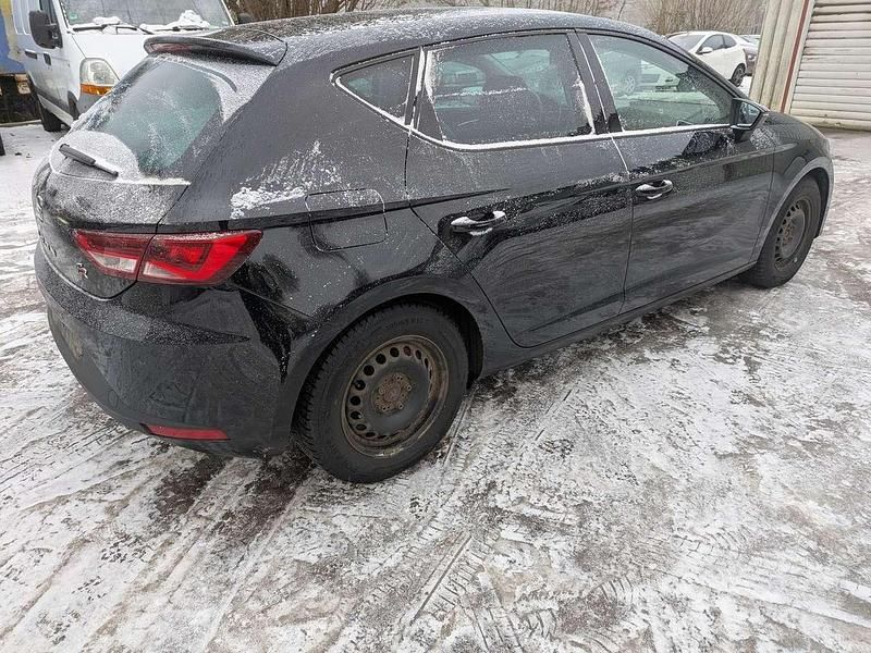 Gebraucht Seat Leon FR 125 PS (91 kW) 2015 Schwarz (metallic) Limousine