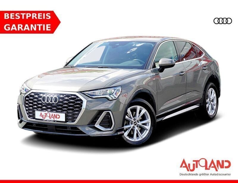 Chronosgrau metallic (metallic) Gebraucht 2022 Audi Q3 Sportback S-Line SUV | 34.990 € (Guter Preis) - Bild 1/4