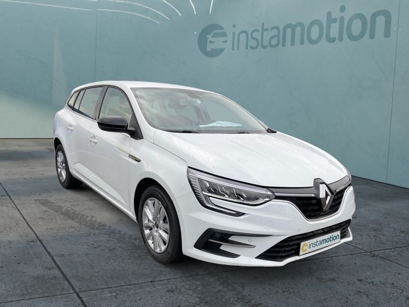 Weiß Gebraucht 2024 Renault Mégane GrandTour Equilibre Kombi | 28.490 € - Bild 1/4