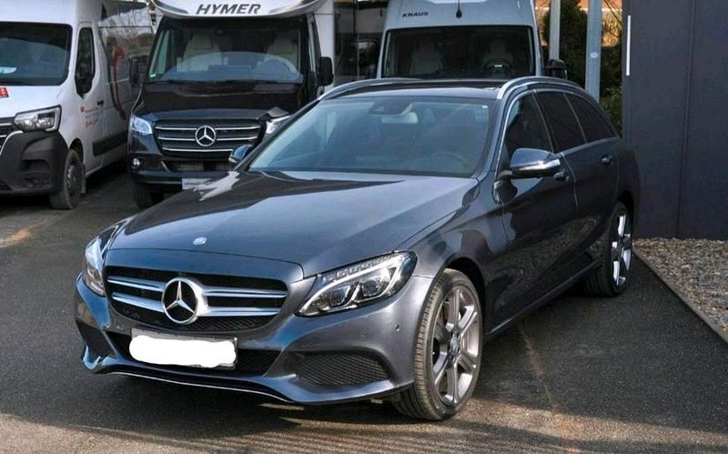 Silber Gebraucht 2015 Mercedes C400 Avantgarde Kombi | 28.000 € (Fairer Preis) - Bild 1/4