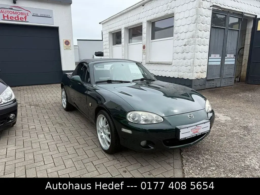Gebraucht Mazda MX5 145 PS (106 kW) 2001 Grün Cabrio