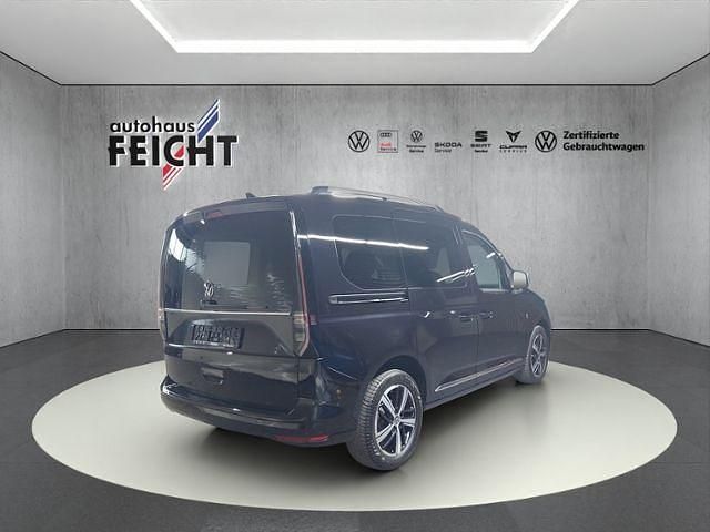 Gebraucht VW Caddy Style 114 PS (83 kW) 2023 Schwarz Van / Kleinbus