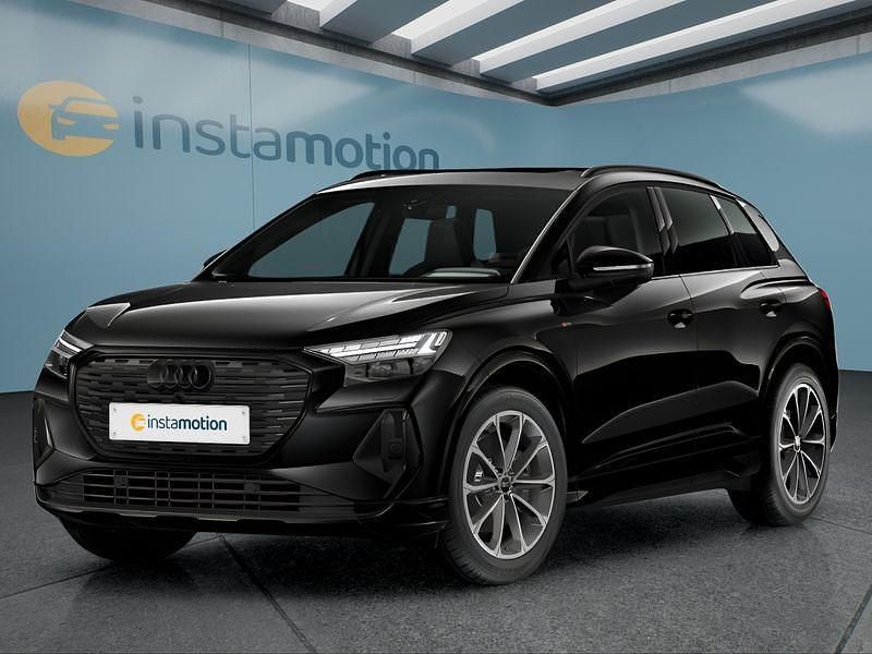 Schwarz Gebraucht 2024 Audi Q4 e-tron SUV | 44.399 € (Teuer) - Bild 1/4
