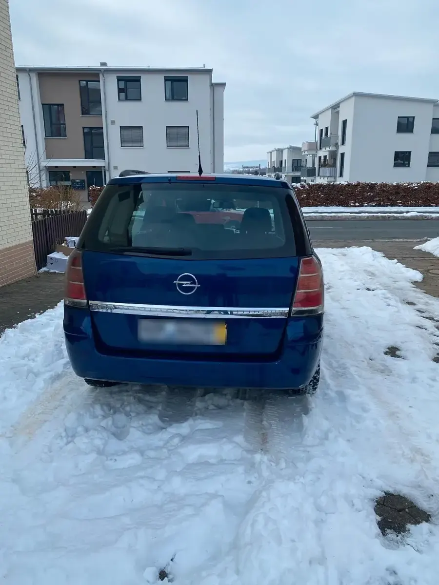Gebraucht Opel Zafira Sport 150 PS (110 kW) 2005 Blau Van / Kleinbus