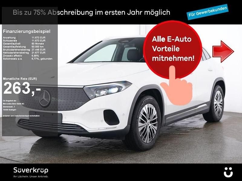 Weiß unilack polarweiß Gebraucht 2024 Mercedes EQA350 Progressive SUV | 33.350 € (Guter Preis) - Bild 1/2