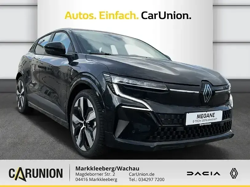 Używany Renault Megane E-Tech 161 kW (220 KM) 2024 Czarny Sedan/Limuzyna