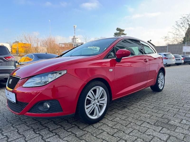 Rot Gebraucht 2008 Seat Ibiza SC Style Kleinwagen | 3.499 € (Fairer Preis) - Bild 1/4