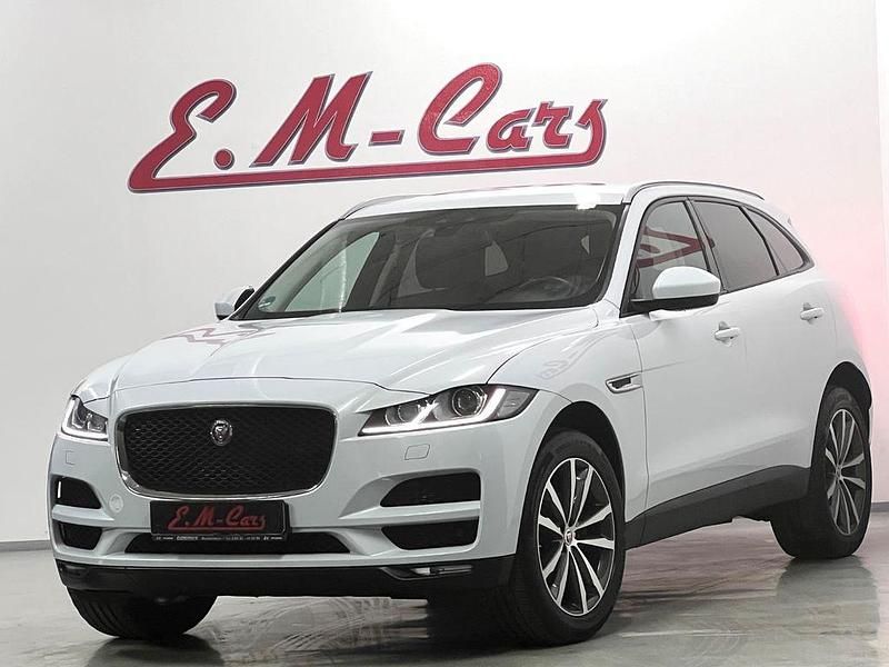 Weiß Gebraucht 2017 Jaguar F-Pace Pure SUV | 9.990 € (Fairer Preis) - Bild 1/4
