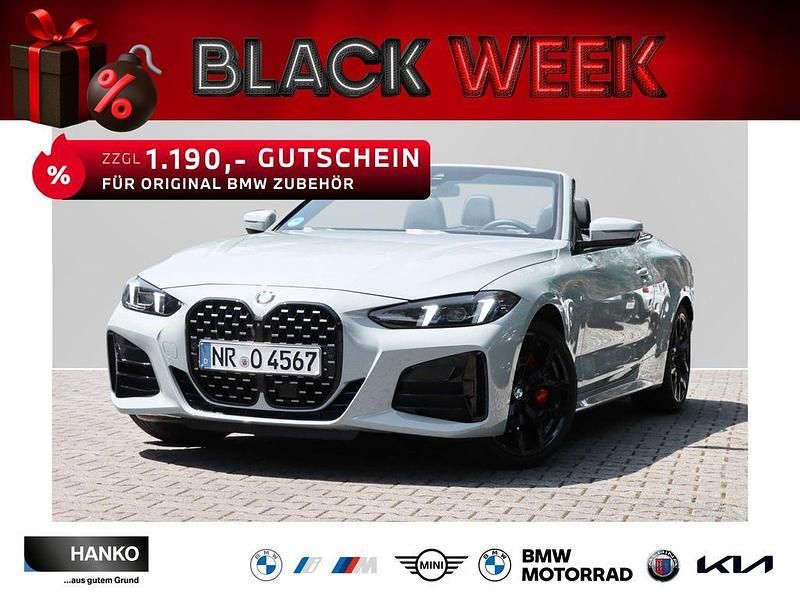 M brooklyn grau metallic Gebraucht 2024 BMW 420 Comfort Edition Cabrio | 54.000 € - Bild 1/4