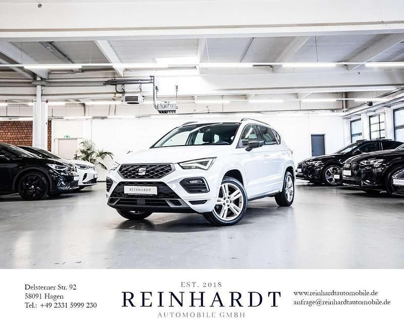 "nevada" weiss Gebraucht 2021 Seat Ateca FR SUV | 22.675 € (Fairer Preis) - Bild 1/3