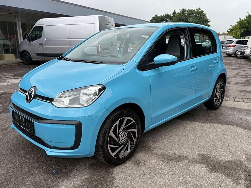 Blau Gebraucht 2018 VW up! move up! Kleinwagen | 8.390 € (Fairer Preis) - Bild 1/4