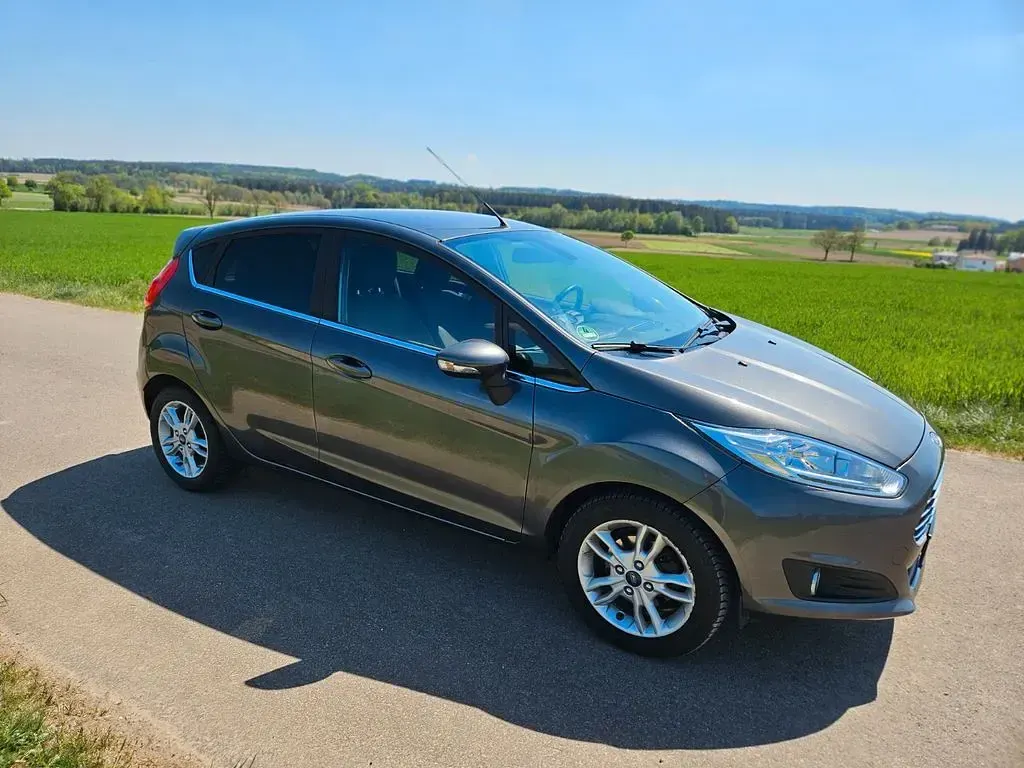 Gebraucht Ford Fiesta Trend 101 PS (74 kW) 2017 Grau Kleinwagen