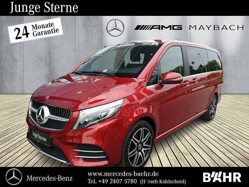 Hyazinthrot Gebraucht 2021 Mercedes V300 AMG Van / Kleinbus | 52.850 € (Fairer Preis) - Bild 1/4