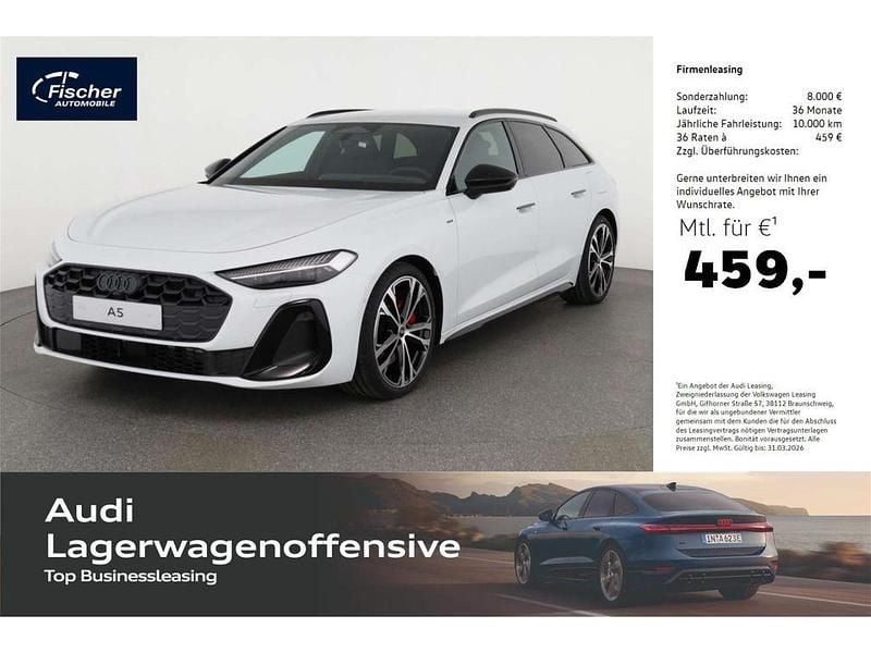 Gletscherweiß metallic Neu 2026 Audi A5 S-Line Kombi | 75.980 € (Fairer Preis) - Bild 1/4