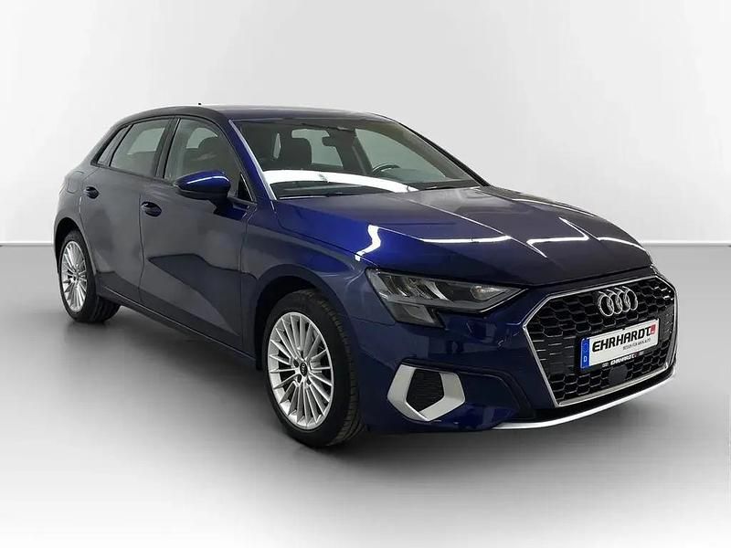 Gebraucht Audi A3 Advanced 150 PS (110 kW) 2021 Blau Limousine