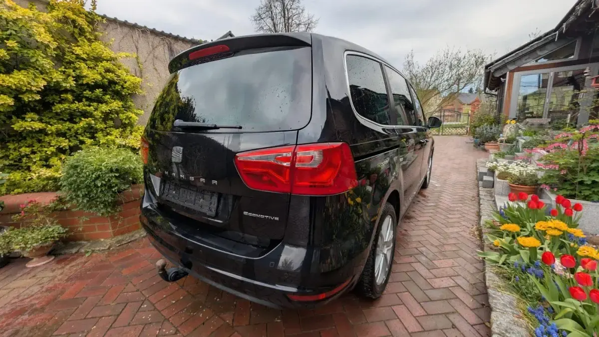 Gebraucht Seat Alhambra 150 PS (110 kW) 2013 Schwarz Van / Kleinbus
