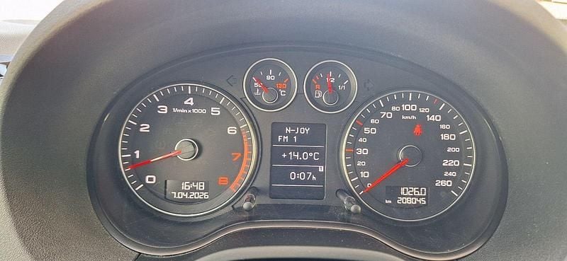 Usata Audi A3 125 CV (91 kW) 2009 Bianco Utilitaria