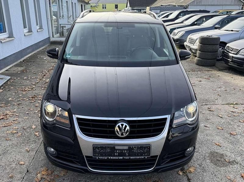 Gebraucht VW Touran Cross Highline 170 PS (125 kW) 2009 Deep black perleffekt Van / Kleinbus